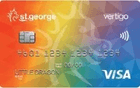 Rainbow Vertigo Card